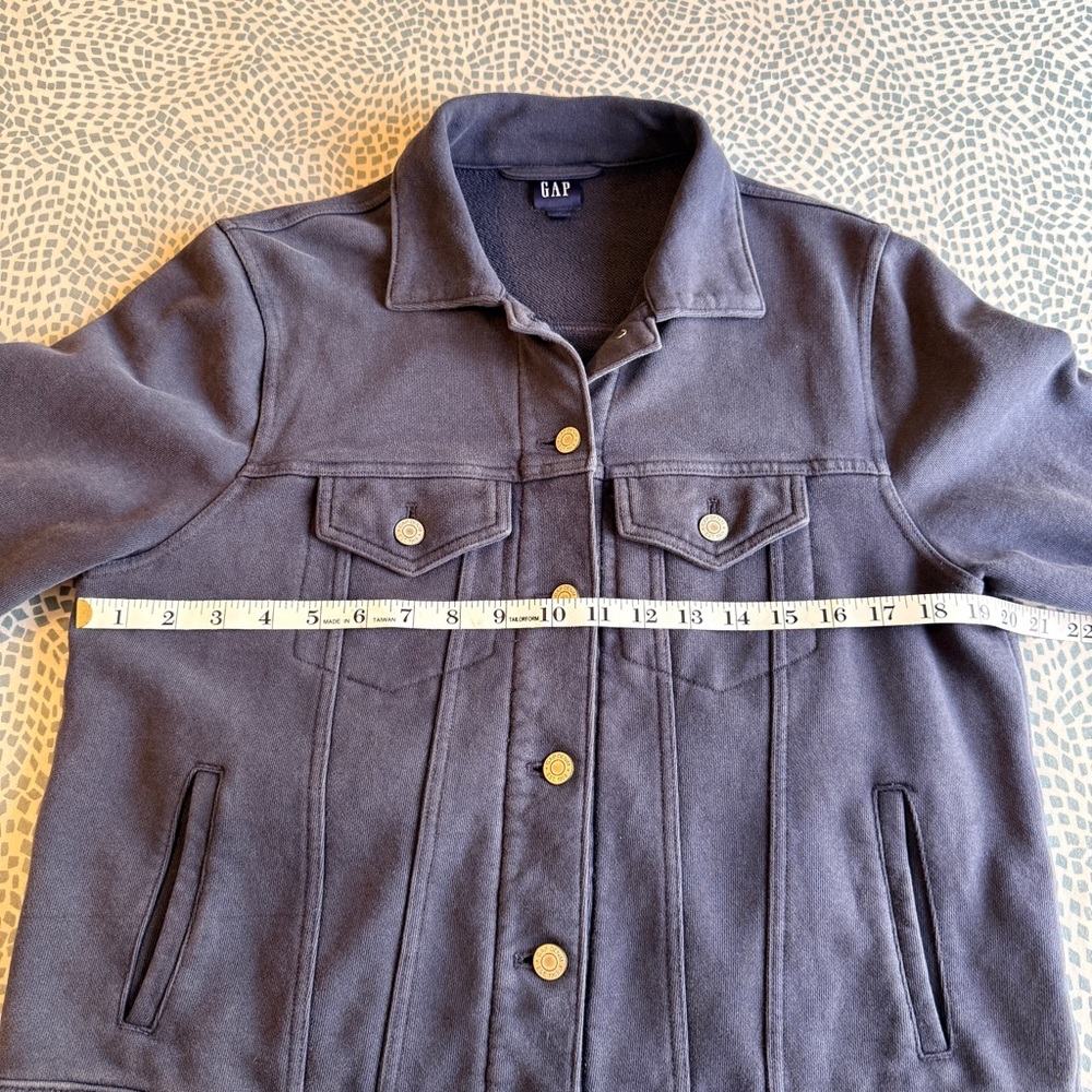 GAP | Navy Blue Denim Style Jacket - Picture 3 of 8